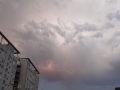 壮观！新疆乌鲁木齐天空出现“云中闪”​