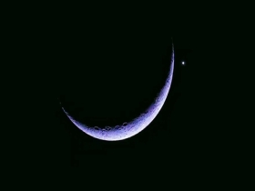 浪漫！“月掩金星”天象奇观亮相我国天宇