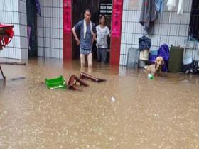  Yihuang County, Fuzhou City, Jiangxi Province, suffered from heavy rainfall, with obvious ponding in many places