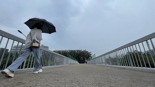  Decentralized showers in the morning in Beijing during the morning peak rainfall