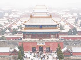 雪落红墙 故宫这波雪景美到犯规