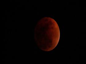 罕见！红月亮邂逅元宵节 一组图带你直击月全食过程