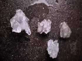 江西抚州遭遇强对流 部分地区出现冰雹