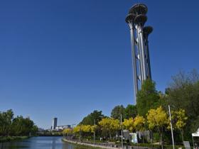 北京晴空如洗 “高颜值”蓝天上线