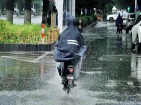 今晨河南汝州出现降雨 组图直击雨中画面