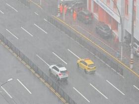 台风“白海豚”风雨铺展 江苏上海部分地区出现积水