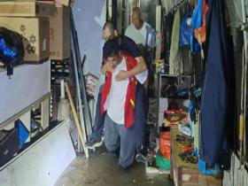 浙江温州遭遇强降雨 积水深至小腿