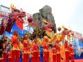开幕式舞龙（摄影：梁丽娜）