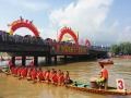 岑溪龙舟健儿不惧高温奋力角逐（摄影：胡本伟）