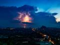 闪电（摄影：朱香山）