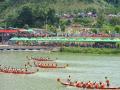 男子龙舟决赛（摄影：覃榴）