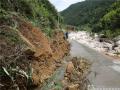 暴雨引起塌方。灌阳宣传部供图