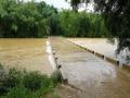大将镇合理村河道涨水，大桥遇险（摄影：覃宇辉）