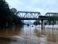 水淹道路（摄影：刘俊芝）