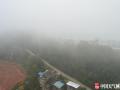 27日早晨5时许，梧州藤县出现浓雾，能见度不足200米，整个县城陷入白茫茫的雾气中。（摄影：黎宁婕）