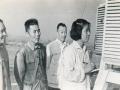 1966年，自治区气象局长赵月年、副局长贺维章到基层台站检查工作