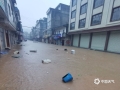 图为7日，桂林市荔浦城区被淹。（图/陈敏 李会玲 文/蒋熙 刘婷 黎微微 李会玲 李诗婷）