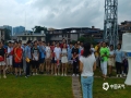 中国天气网广西站讯 7月28日，桂林市奎光学校的六十名学生、家长及老师来到气象局参观，接受气象科普知识教育，开展暑期实践活动。在讲解员的引导下，学生们依次参观了气象科普馆、天气预报影视制作中心和观测站，了解气象探测设施、天气预报的制作过程，人工影响天气及基本原理，学习气象科学和气象灾害防御知识，经历了一次非常有意义的“气象之旅”。（图文/胡静）