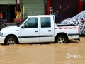 图为田东县印茶镇街上积水严重。（图/覃蕾）