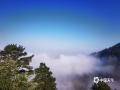 中国天气网广西讯 今天（27日）早上，河池环江云雾缭绕，如仙境一般，远远望去高楼如空中的“海市蜃楼”。 ​​​​（文/梁丽娜 图/李先平）