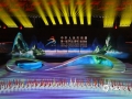 中国天气网广西站讯 11月5日20时，以“逐梦新时代 青春更精彩”为主题的第一届全国学生（青年）运动会（以下简称“学青会”）开幕式在广西体育中心体育场如期举行。“气象卫士”全程护航。（图/聂沛彬）