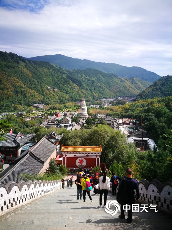 山西五台山风光壮美 风景秀丽(1/14)